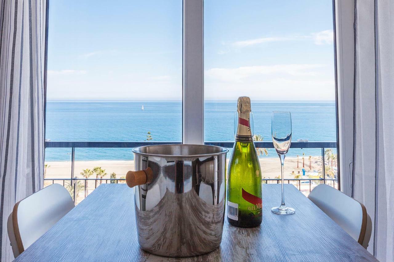 Atico Con Vistas Espectaculares Al Mar Lägenhet Torre Del Mar Exteriör bild